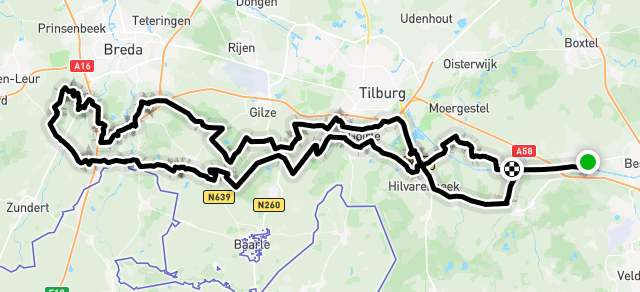 130 km Rijsbergen
