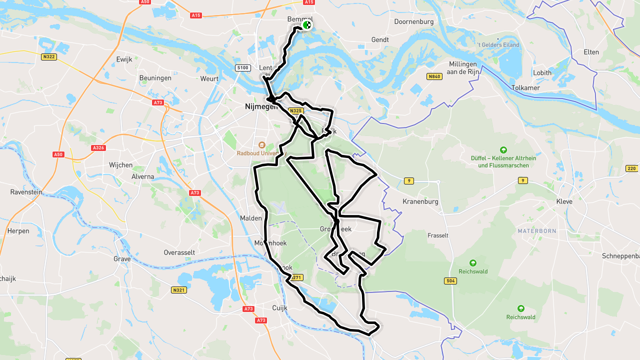 Ride image for Pukkeltocht 120 km - OOK AANMELDEN VIA FIETSSPORT.NL!!