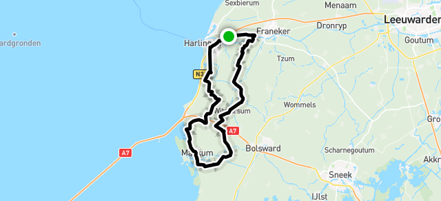 Ride image for woensdag training