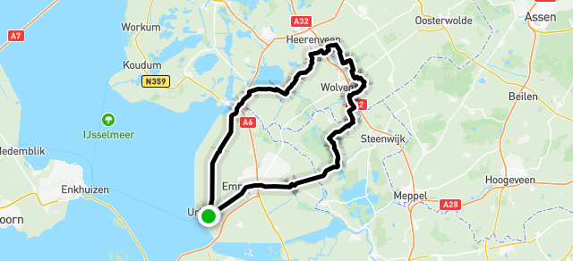 Ride image for Achter Wolvega langs