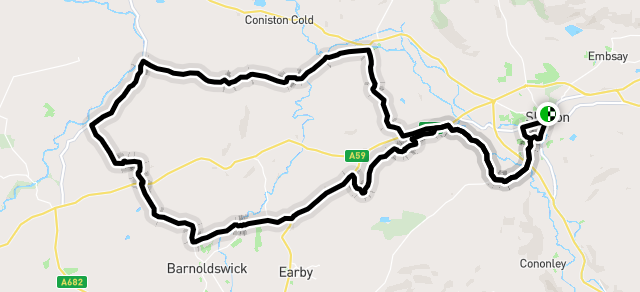 Ride image for Monday Evening, May 20th, Nappa - Horton -Bracewell - Thornton 