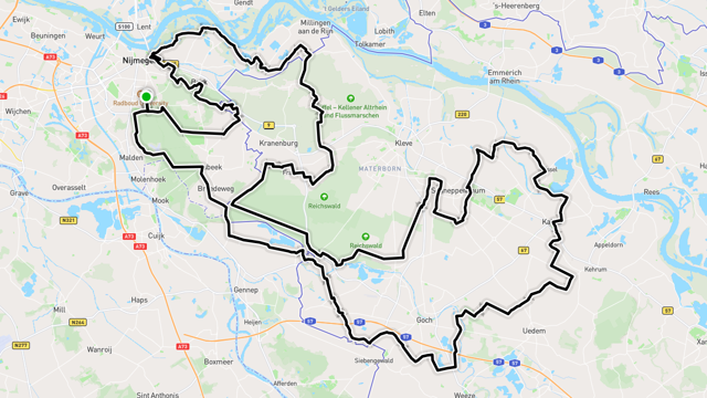 Ride image for RVN 2023 - 165 km route versie 2023-06-15