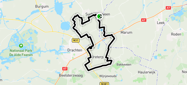 Ride image for TFCS Nieuwjaarsrit 2026 - Race - 50 km