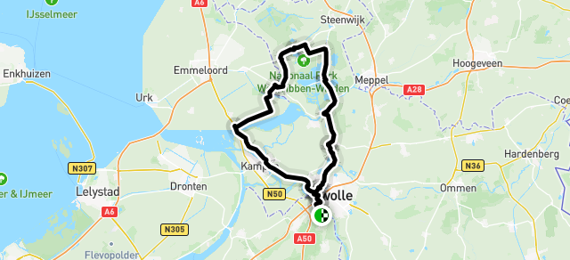 Ride image for TCH B-groepWeerribben/Geertien 