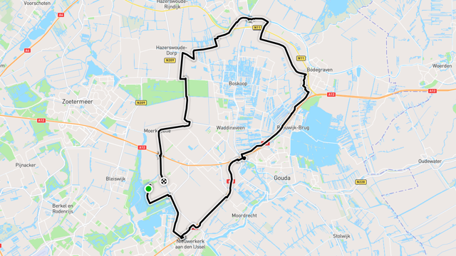 Ride image for TCZ'80 Dinsdagavond Trainingsrit (aangepast)