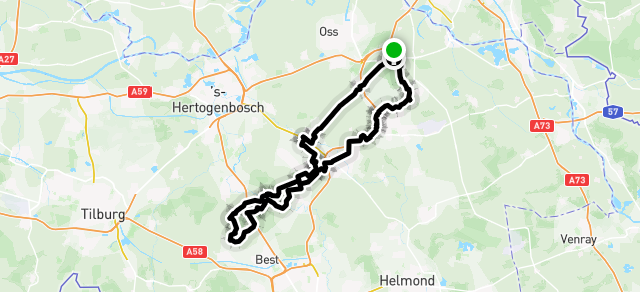 Ride image for Mien van de Wijst rit (Mortelen toertocht)