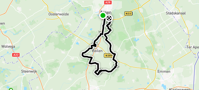 Ride image for RD 24-06-2025  ruim 70 km incl Vam