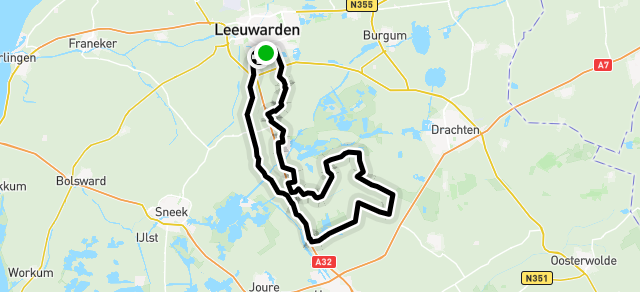 Ride image for RACE - Zondagmorgenrit, 9.00 uur, ca. 70 km (B/C Groep)