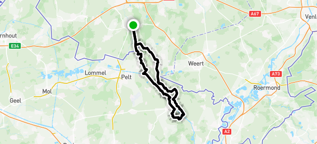 Ride image for Verkorte V'burg - V'waard (zie opmerkingen)
