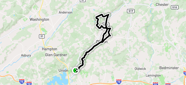 Ride image for Truancy Wednesday - 2 Hallowed Climbs Route