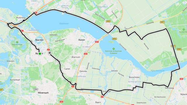 Ride image for Donderdag avond Gooimeer-Priempad-CW