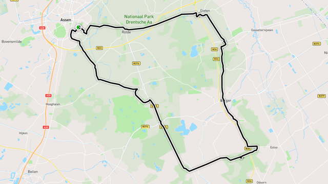 Ride image for 60 km Polshoogte Exloo