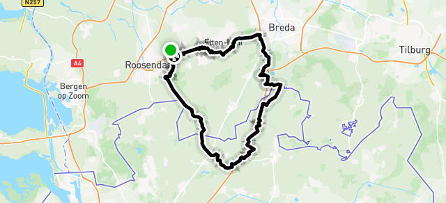 Ride image for route 21  rondje hsl