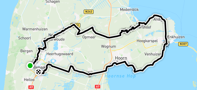 Ride image for Zaterdag 9 mei richting het Oosten