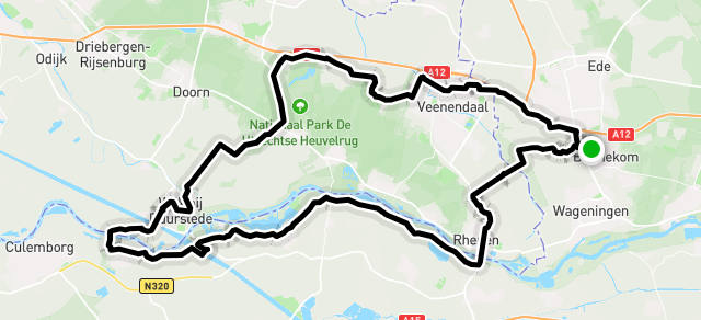 Ride image for W 79k Rhenen-Beusichem-Wijk-Leersum-Veenendaal