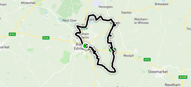 Ride image for HQ to Pakenham 53.50km
