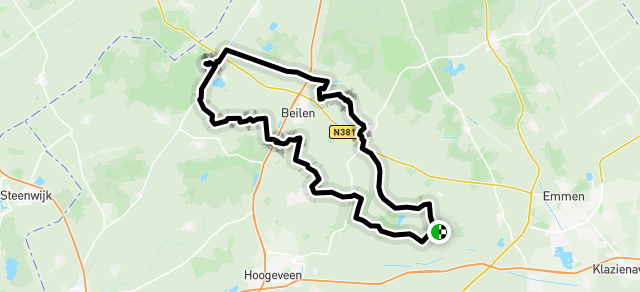Ride image for Oosh/ reeenwissel 81 km