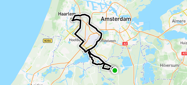 Ride image for polderbaan track 75  km