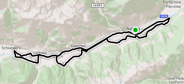 Ride image for Rennradtour 002 KLEINE VINSCHGAU TOUR