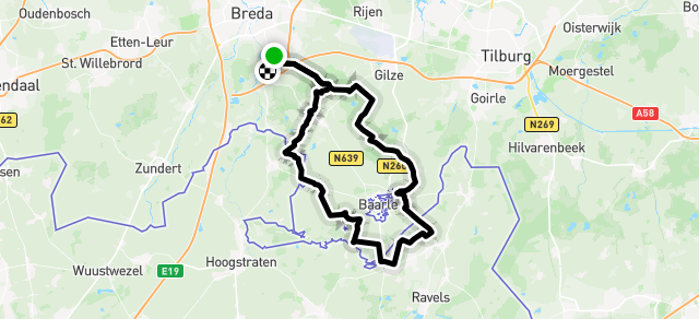 Ride image for Zondagsronde C&D 14 december 2025
