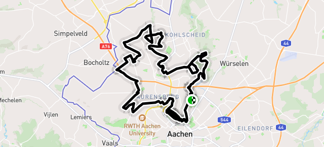 Ride image for UCI Gravel World Series Aachen