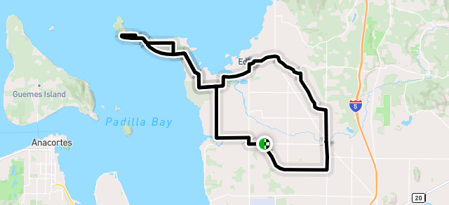 Ride image for Corner Pub NW Loop 26.1 mi 381 ft