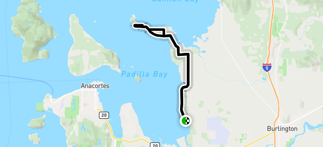 Ride image for Bayview/Padilla Bay to Samish Island 20.6 miles