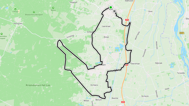 Ride image for Route 75 40 Km Epe-Vaassen-Gortel-Wenum-Epe