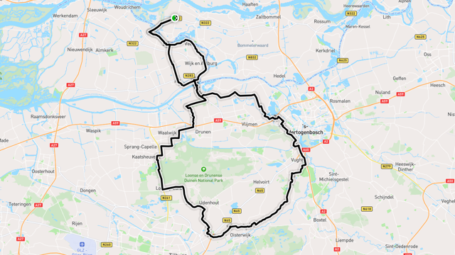 Ride image for Rit  naar Haaren (nog bekend van de gastvrije koffiestop vorig jaar)