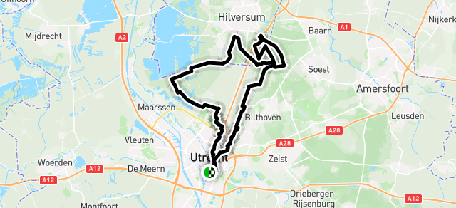 Ride image for GTF - Gooische bospaden en Utrechtse waterwegen