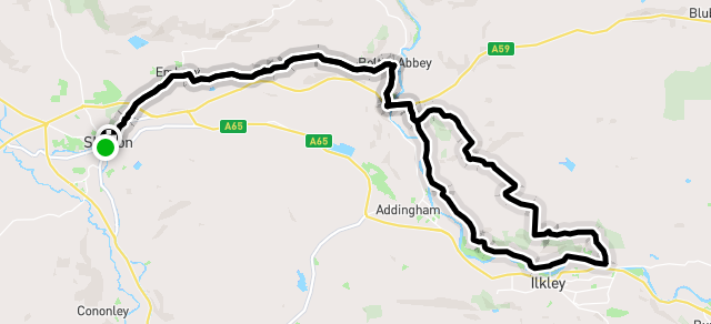 Ride image for Monday Night, Langbar/Nesfield