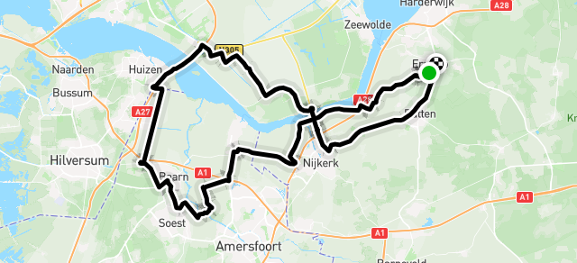Ride image for rondje Baarn 90 km