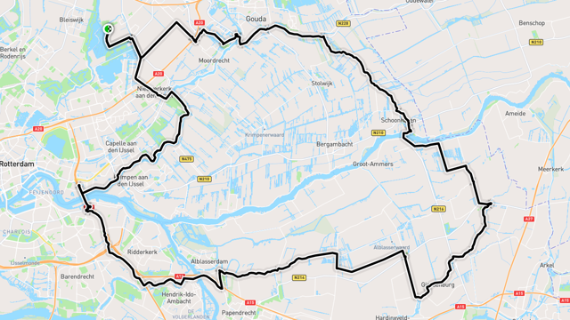 Ride image for Alblasserwaardtocht
