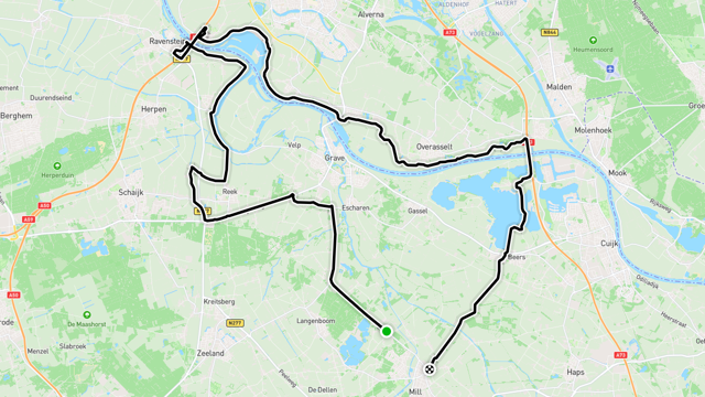 Ride image for Trainingsrit Wielerclub Mill Avondrondje_B