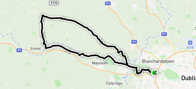 BW Sunday Spin - Kilcock Route New
