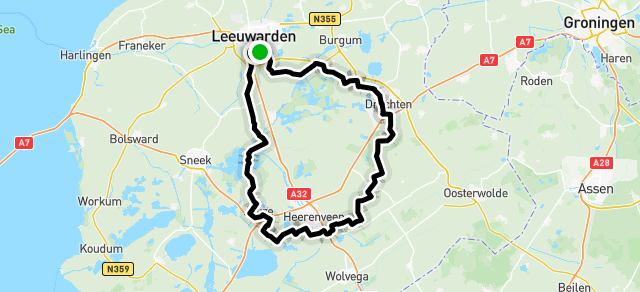 Ride image for Trainingsrit WF11ST, ca. 100 km