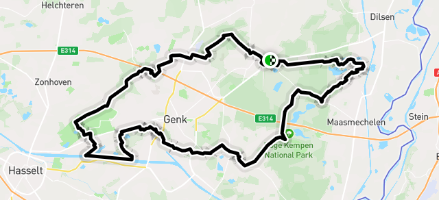 Ride image for Clubrit Ronde van de Hoge Kempen