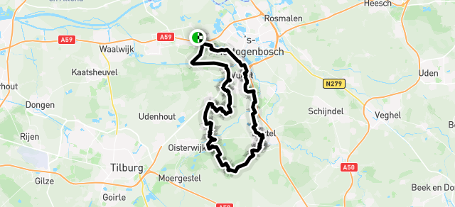 Ride image for Zondag:  Gravelrit 58-Kampina