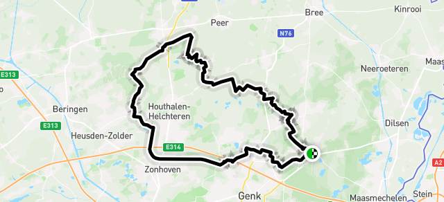 Ride image for As - Koersel Kapelletje 70 km