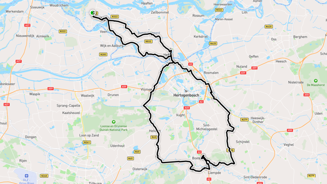 Ride image for Ingelaste tocht/ Rondje Boxtel