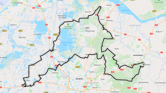 Ride image for Omloop Midden Nederland 150 km.