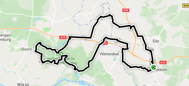 Ride image for G 73k Gelderse Vallei-Utrechtse Heuvel rug