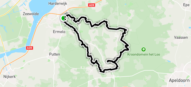 Ride image for MTB Heide in bloei tour 55km/ fietsFun