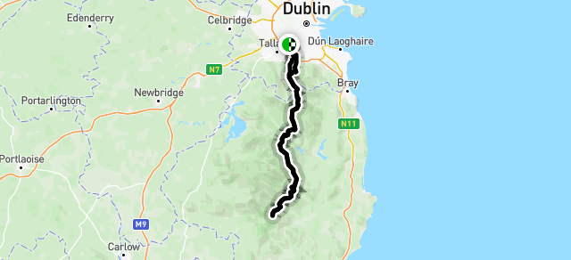 Ride image for Wicklow mountains peer pedal
