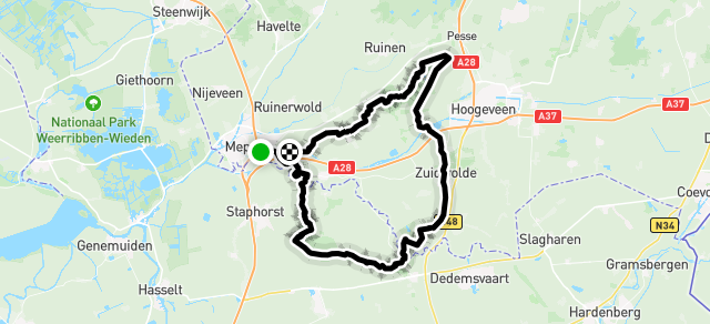 Ride image for Ronde half Half 23-01 2026