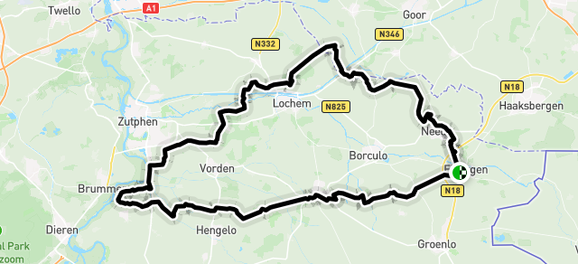 Ride image for 94 km TCE FT rit Bronkhorst 5 mei 2024