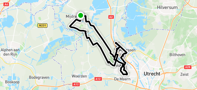 Ride image for Maarssenbroek rondje 57 km track