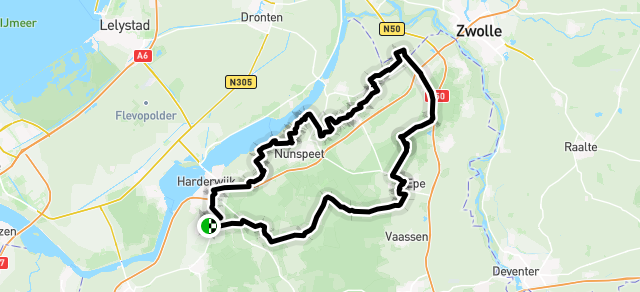 Ride image for VWV 7 heuvelen Wezep