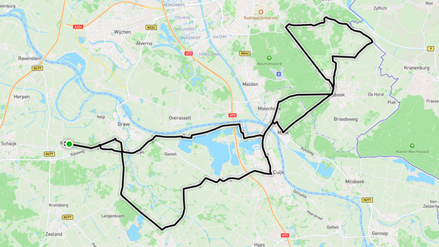 Ride image for 66 km - openingsrit met wat geklim 🐐