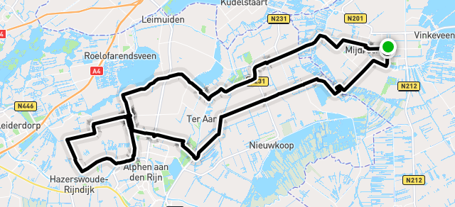 Ride image for vliet polder 62 km
